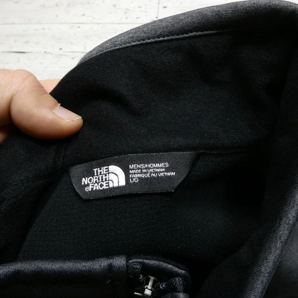 The North Face Ridgewall Soft Shell Vest Mens Large Dark Grey WindWall NF0A3LGZ